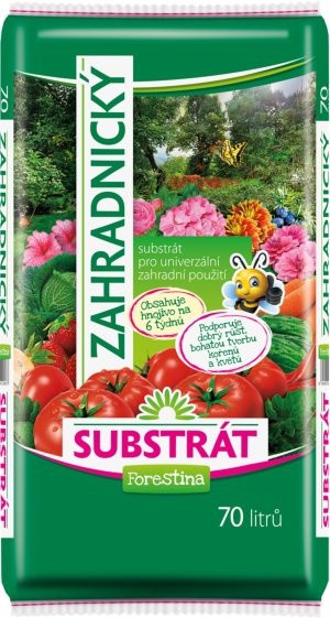 Substrát zahradnický 70l | Chemické výrobky - Hnojiva, pěst.substráty a krmiva